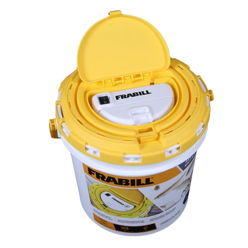 Frabill Dual Fish Bait Bucket w/Aerator Built-In [PMC4825]
